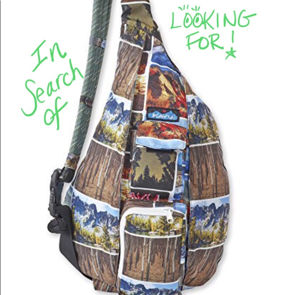ISO: Kavu Rope Sling - Outdoors Print
